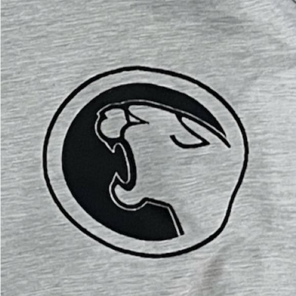 Under Armour Women’s HeatGear Running Shorts Gray S Strath Haven Panthers - Picture 2 of 4